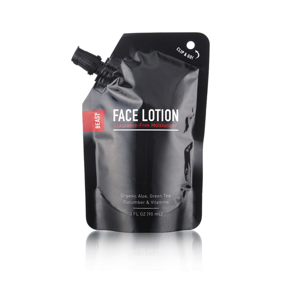 Face Lotion Travel Refill Pouch