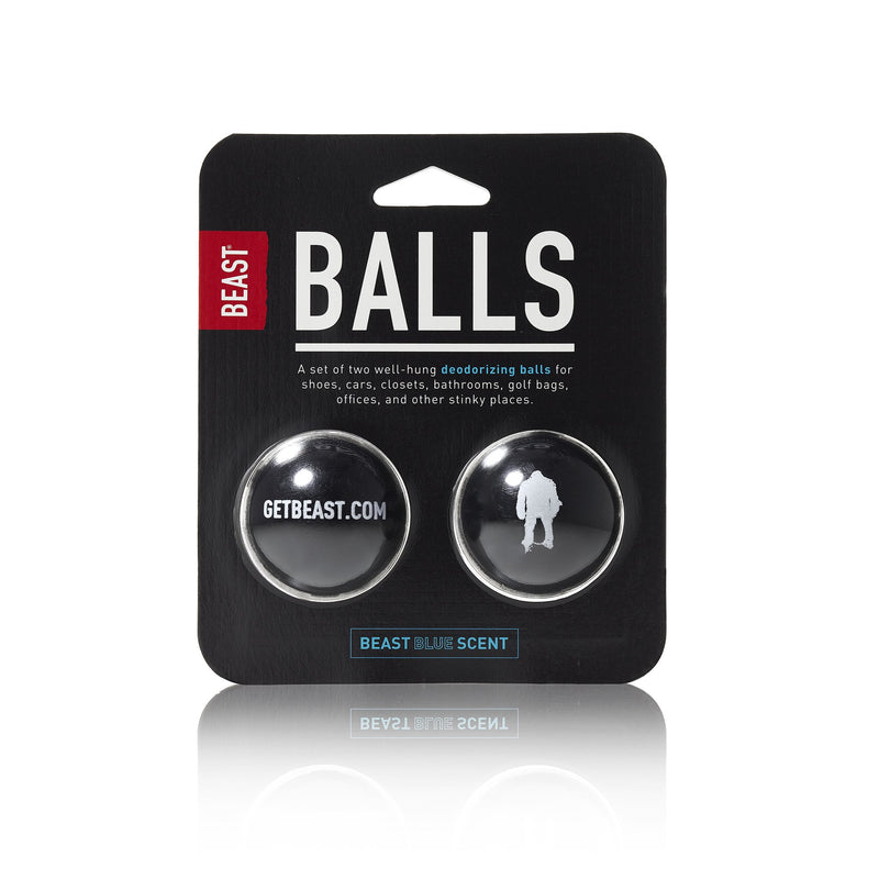 Beast Balls Deodorizing Balls for Shoes Cars Closets Offices Gym Bags