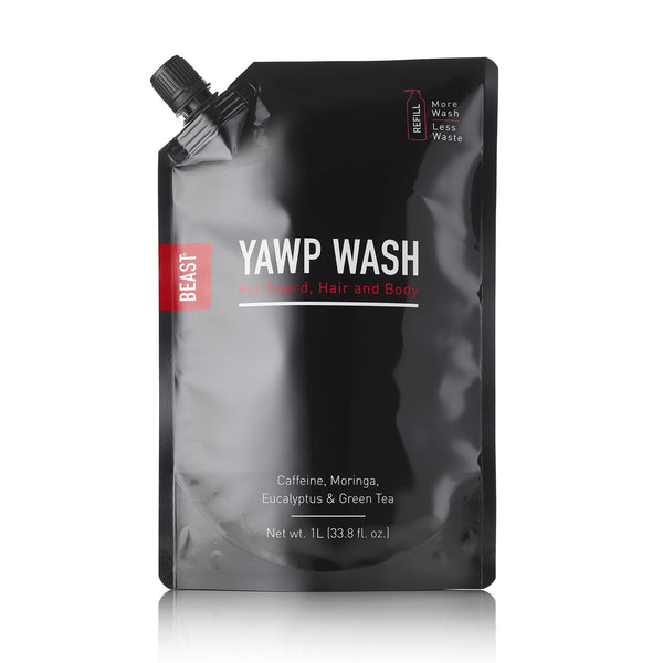 Yawp Wash Refill Pouch 1 Liter for Beast Bottle